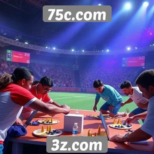 Eventos e torneios programados no site 75c.com