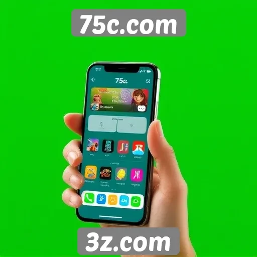 Experiência móvel em 75c.com se destaca